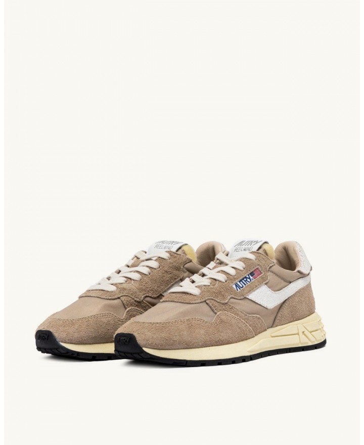 Autry - Scarpa Reelwind Nylon/Suede Beige Donna WWLW NC08 CON