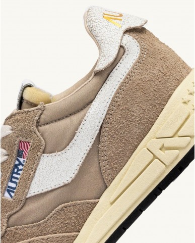 Autry - Scarpa Reelwind Nylon/Suede Beige Donna WWLW NC08 CON