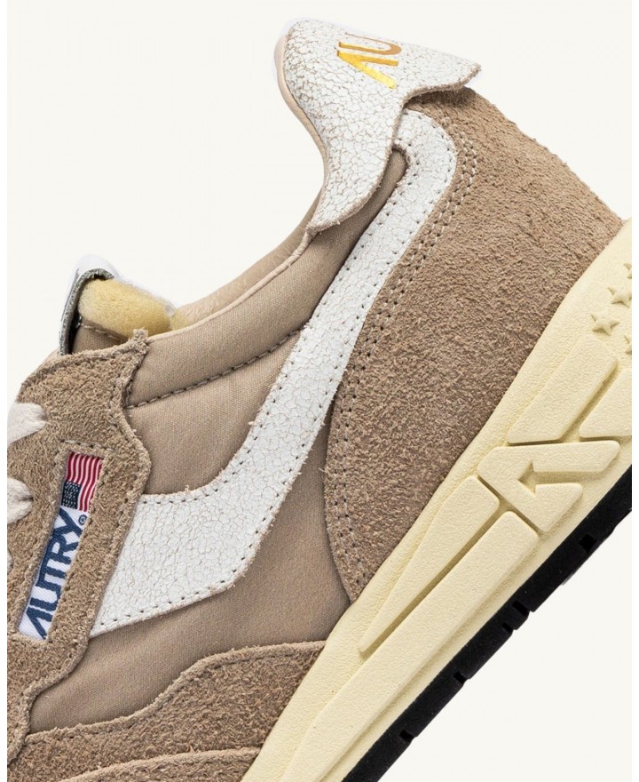 Autry - Women's Reelwind Nylon/Suede Beige Shoe WWLW NC08 CON