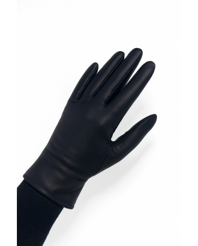 Alpo - Guanti Pelle Blu Donna NAPPA 2CH BLU I24