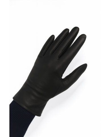 Alpo - Guanti Pelle Neri Donna NAPPA 2CH NERO I24