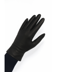 Alpo - Guanti Pelle Neri Donna NAPPA 2CH NERO I24