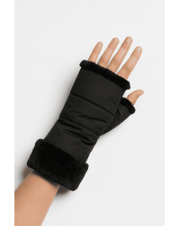 Alpo - Manicotto Nylon Pelliccia Nero Donna MANICOTTO N NERO I25