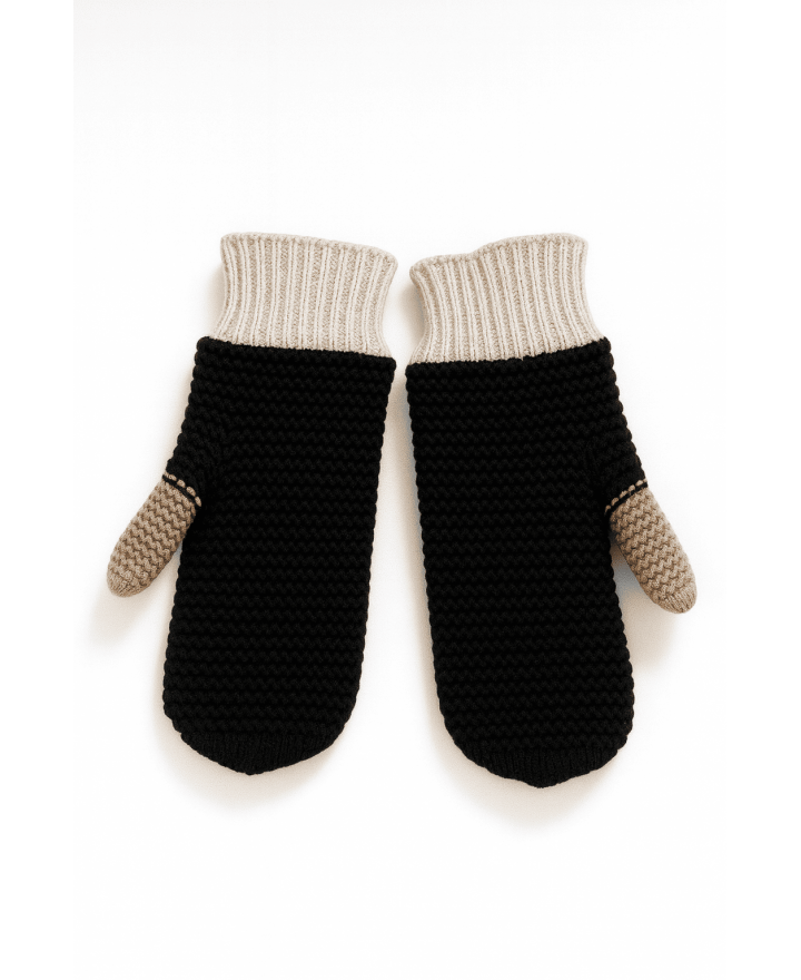 Alpo - Muffola Lana Nera Donna 878/MC V1 I24