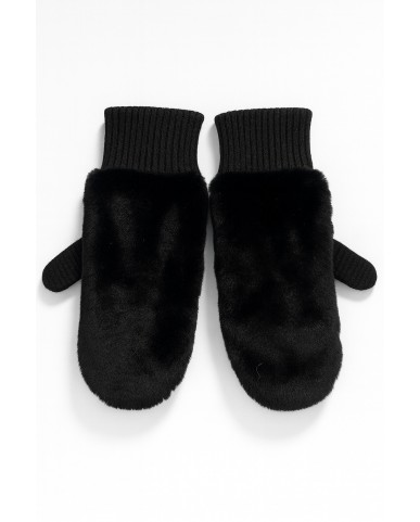 Alpo - Muffola Lana Eco Pelo Nera Donna 888MC NERO I25