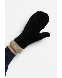 Alpo - Muffola Lana Bouclè Nera Donna M406 NERO I25