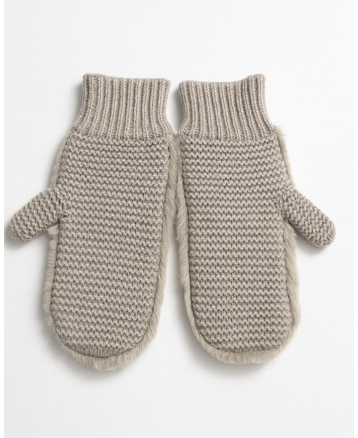 Alpo - Muffola Lana Eco Pelo Grigia Donna 888MC GRIGIO I25