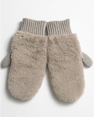 Alpo - Muffola Lana Eco Pelo Grigia Donna 888MC GRIGIO I25