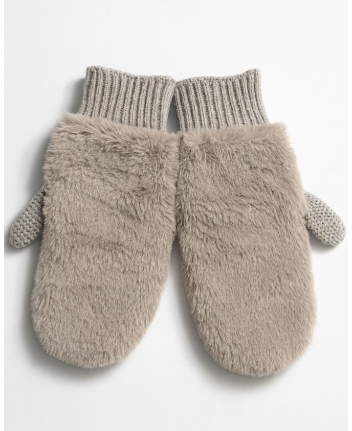 Alpo - Muffola Lana Eco Pelo Grigia Donna 888MC GRIGIO I25