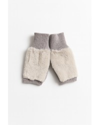 Alpo - Women's Gray Eco Fur Wool Sleeve 863/MC GRIGIO I25