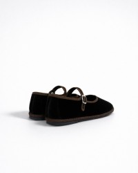 Fratta - Friulane Laccio Velluto Marrone Donna 000203 MARRONE CON