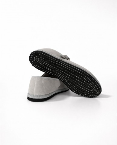 Fratta - Friulane Laccio Velluto Grigio Donna 000203 GRIGIO CHIARO CON