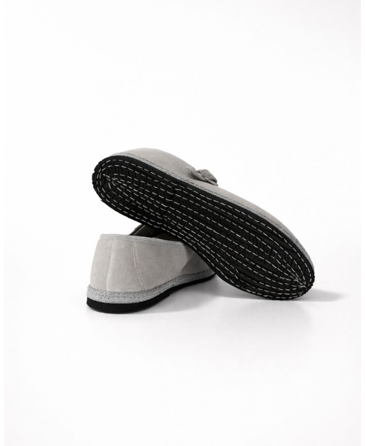 Fratta - Friulane Laccio Velluto Grigio Donna 000203 GRIGIO CHIARO CON