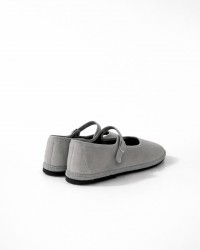 Fratta - Friulane Laccio Velluto Grigio Donna 000203 GRIGIO CHIARO CON