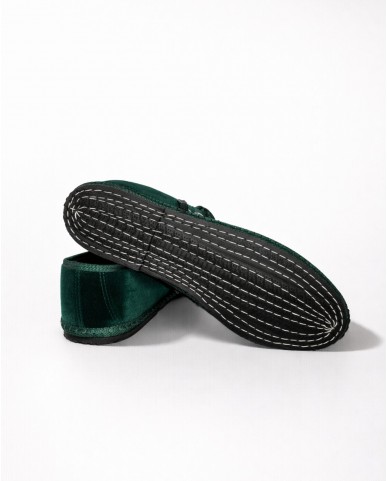 Fratta - Friulane Laccio Velluto Verde Donna 000203 VERDE CON