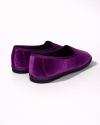 Fratta - Friulane Velluto Liscio Porpora Donna 000205 PORPORA CON