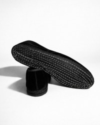 Fratta - Friulane Velluto Liscio Nere Donna 000205 NERO CON