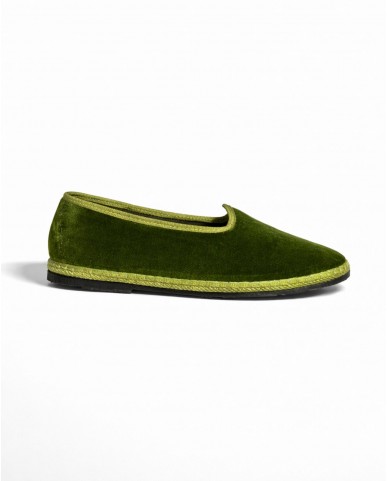 Fratta - Friulane Velluto Liscio Verde Kiwi Donna 000205 VERDE KIWI CON