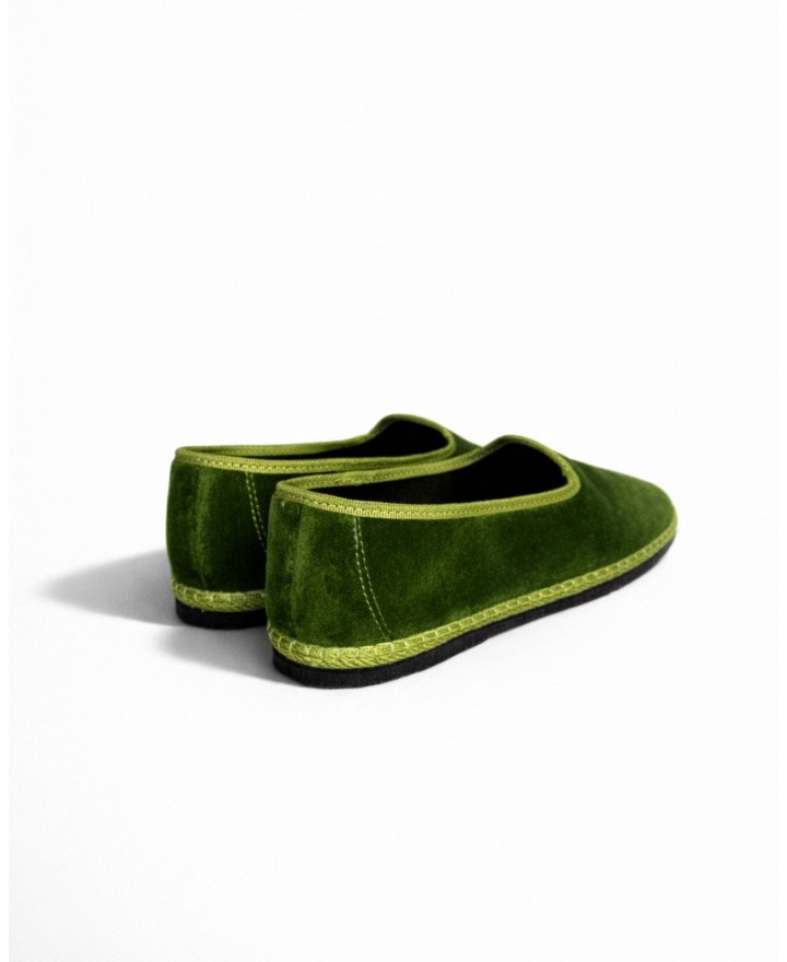 Fratta - Friulane Velluto Liscio Verde Kiwi Donna 000205 VERDE KIWI CON