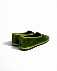 Fratta - Friulane Velluto Liscio Verde Kiwi Donna 000205 VERDE KIWI CON