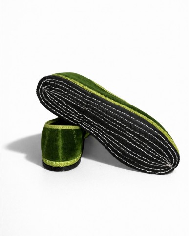 Fratta - Friulane Velluto Liscio Verde Kiwi Donna 000205 VERDE KIWI CON