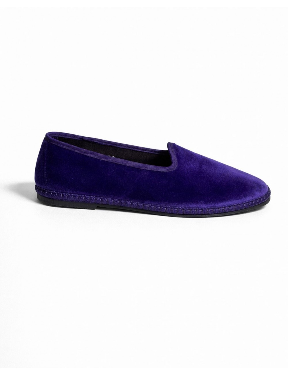 Fratta - Friulane Velluto Liscio Viola Donna 000205 VIOLA CON