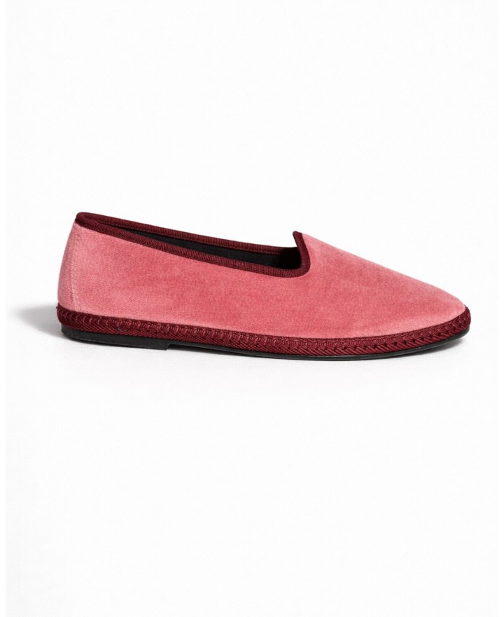 Fratta - Friulane Velluto Liscio Rosa Antico Donna 000205 ROSA ANTICO CON