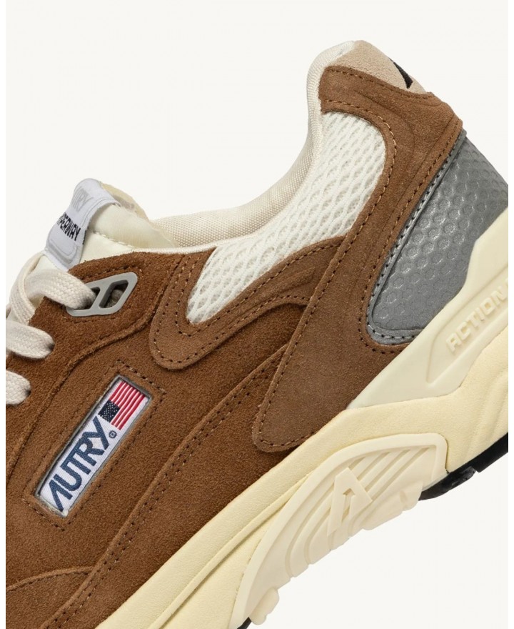 Autry - Scarpa Hyperway Mesh/Suede Marrone Uomo HYLM UM20 CON