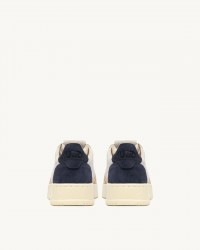 Autry - Scarpa Medalist Suede Beige/Blu Uomo AULM TS29 CON