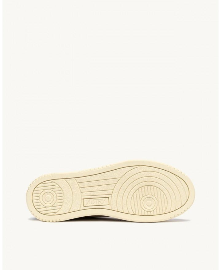 Autry - Men's Medalist Suede Beige/Blue Shoe AULM TS29 CON