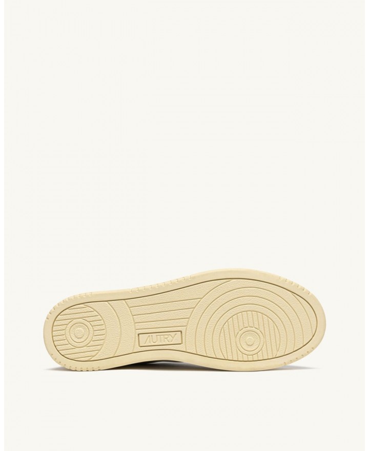 Autry - Scarpa Medalist Pelle Bianca/Salvia Donna AULW LL11 CON