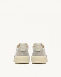 Autry - Scarpa Medalist Pelle/Suede Bianca/Beige Donna AULW LS14 CON