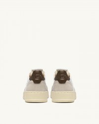 Autry - Scarpa Medalist Pelle/Suede Bianca/Marrone Donna AULW LS15 CON