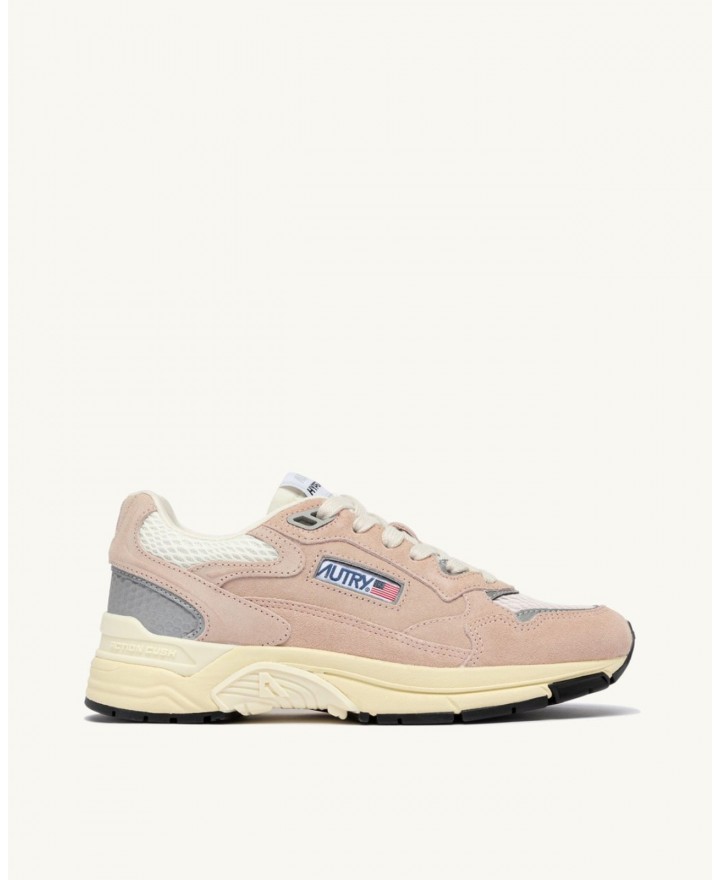 Autry - Scarpa Hyperway Mesh/Suede Rosa Cipria Donna HYLW UM17 CON
