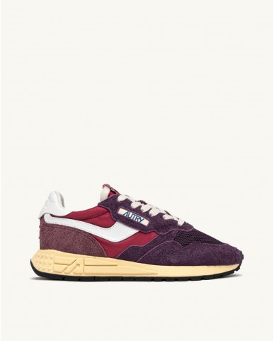 Autry - Reelwind Nylon/Suede Purple Women's Shoe WWLW 3T01 CON