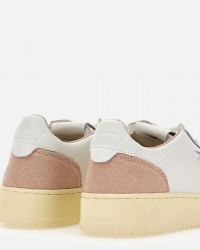 Autry - Scarpa Medalist Pelle Bicolor Glitter Rosa Donna AULW PK06 CON