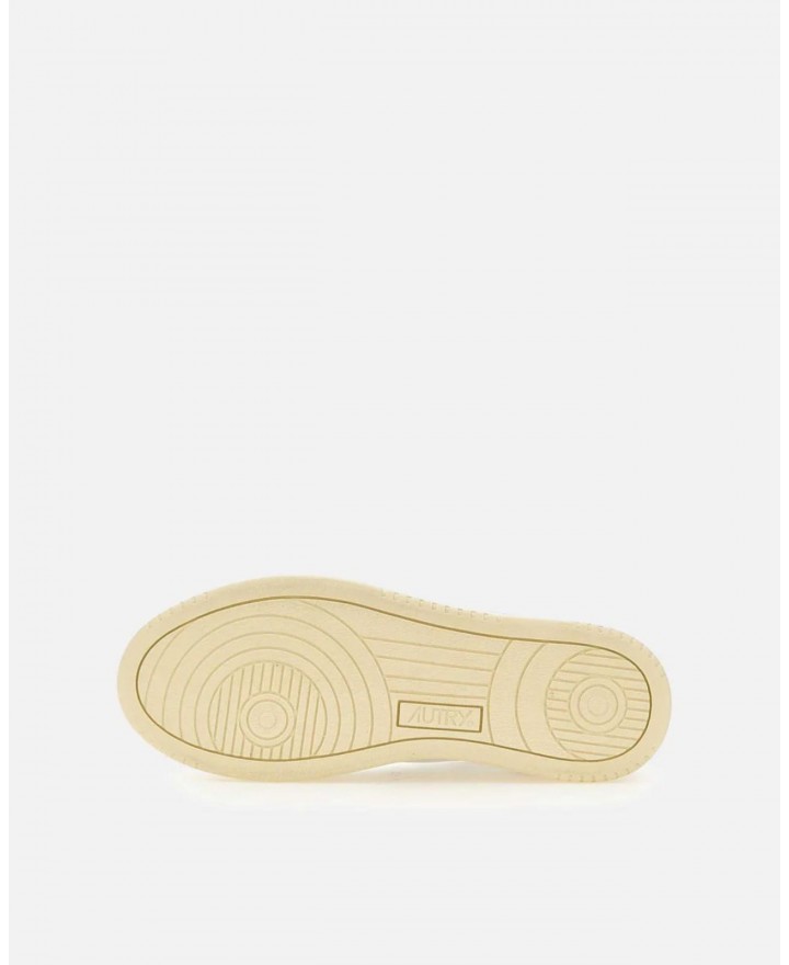 Autry - Scarpa Medalist Pelle Bicolor Glitter Rosa Donna AULW PK06 CON