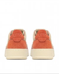 Autry - Scarpa Medalist Suede Rosa/Rossa Donna AULW TS26 CON