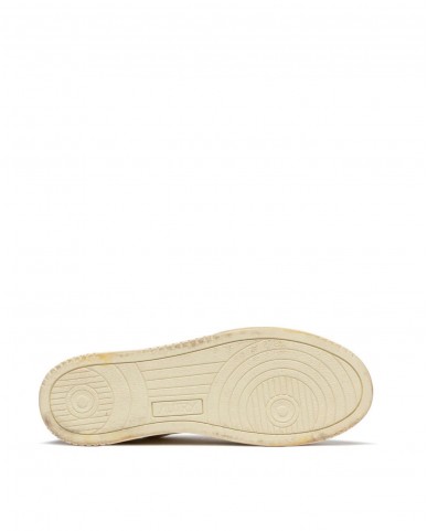 Autry - Medalist Supervintage Shoe in Gray/Blue Leather for Men AVLM SV09 CON