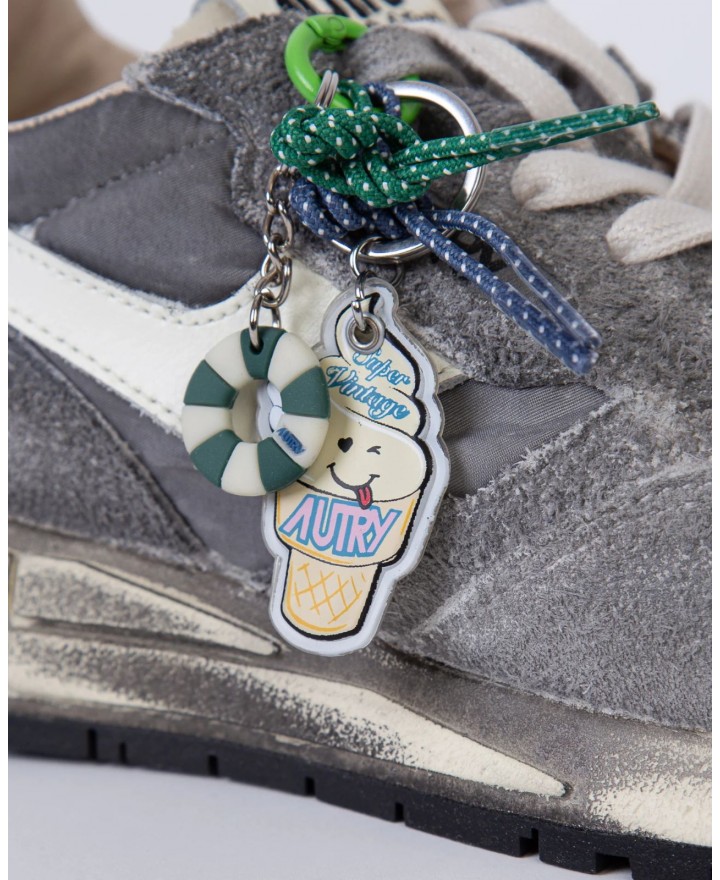 Autry - Reelwind Supervintage Grey Mesh Men's Shoe WVLM YS07 CON