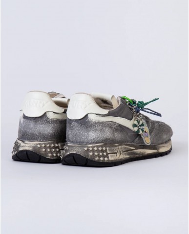 Autry - Reelwind Supervintage Grey Mesh Men's Shoe WVLM YS07 CON