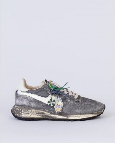 Autry - Reelwind Supervintage Grey Mesh Men's Shoe WVLM YS07 CON