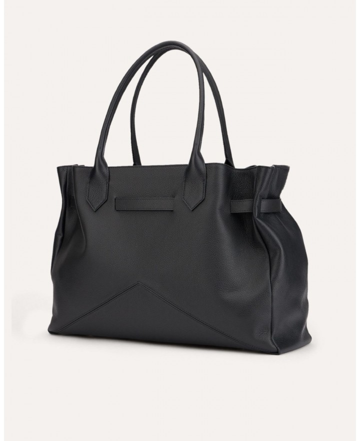 Ballantyne - Borsa Kate L Pelle Nera Donna BLB990 ULE13 15517 CON