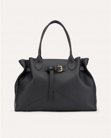 Ballantyne - Borsa Kate L Pelle Nera Donna BLB990 ULE13 15517 CON