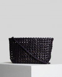 Vipera - Borsa Mondrain Big Knot Pelle Blu Donna BK38 1018 DARK BLUE CON