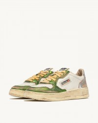 Autry - Medalist Supervintage Laminated Green Women's Shoe AVLW MT13 CON