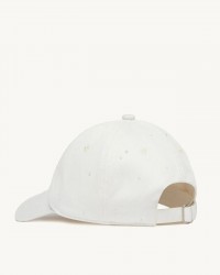 Autry - White Baseball Cap with Beads ACPU 076W P26