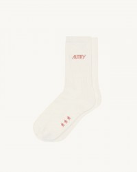 Autry - Calzini Jacquard Rosa Uomo SOPU 0558 P26