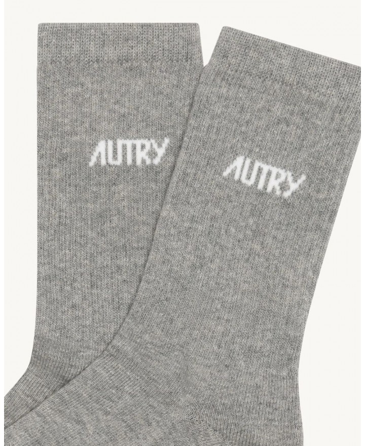 Autry - Calzini Jacquard Grigi Uomo SOPU 055M P26