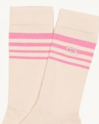 Autry - Calzini Jacquard Rosa Cipria Donna SOPU 0586 P26